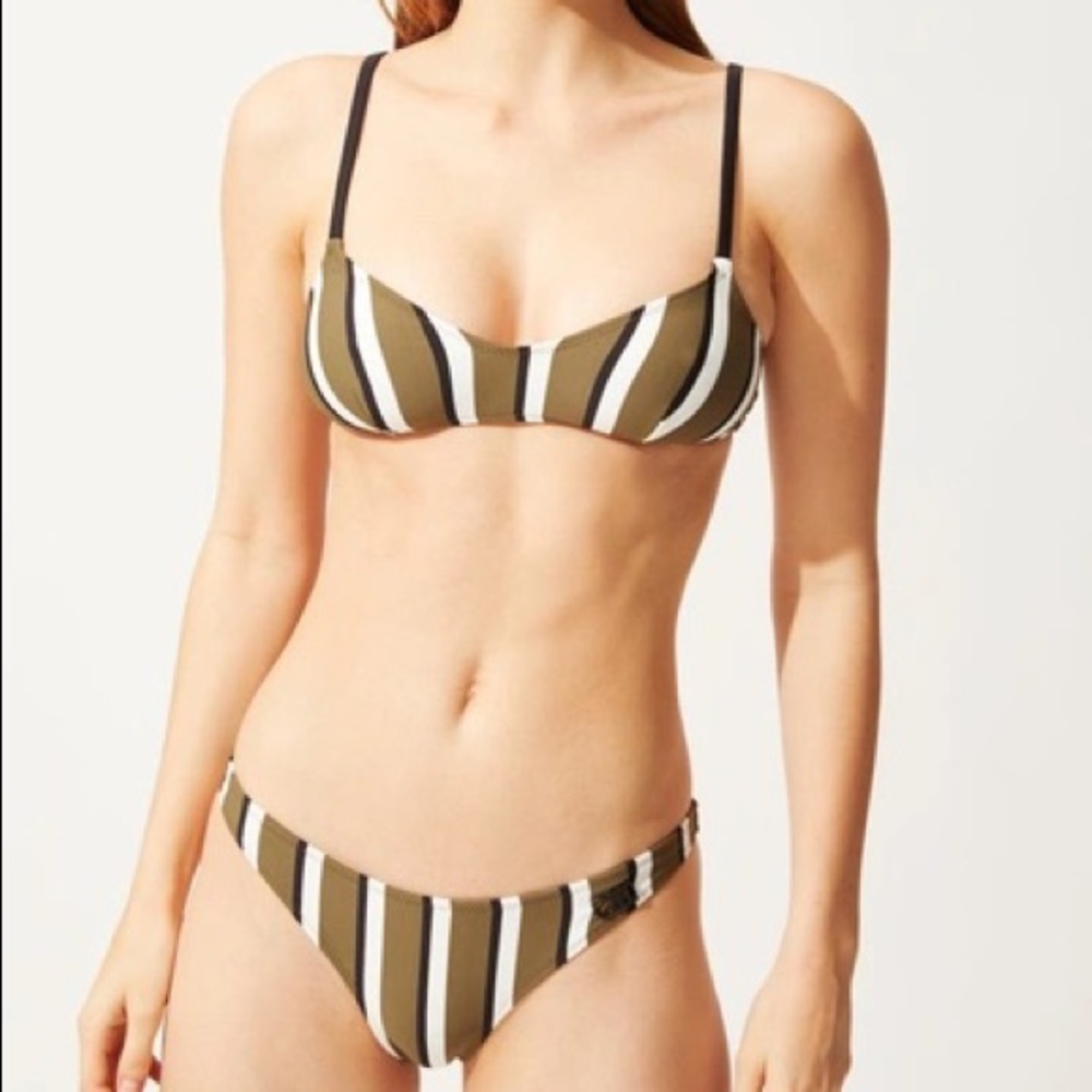 Solid and striped The Rachel bikini